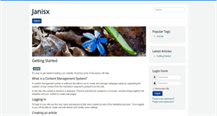 Desktop Screenshot of jansix.com